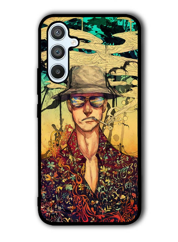 Man With Cigarette Samsung Galaxy A14 5G Case QC10483