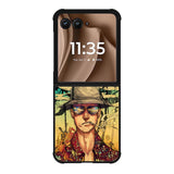 Man With Cigarette Motorola Moto RAZR Plus 2025 Case OV10483