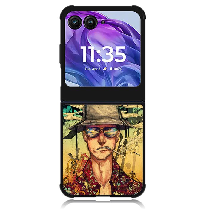 Man With Cigarette Motorola Moto Razr Plus 2024 , Moto Razr+ 2024 Case OV10483
