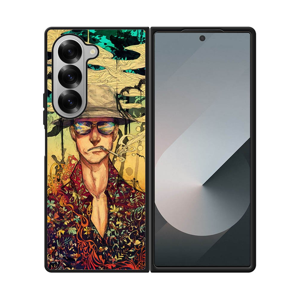 Man With Cigarette Samsung Galaxy Z Fold 7 5G Case QC10483