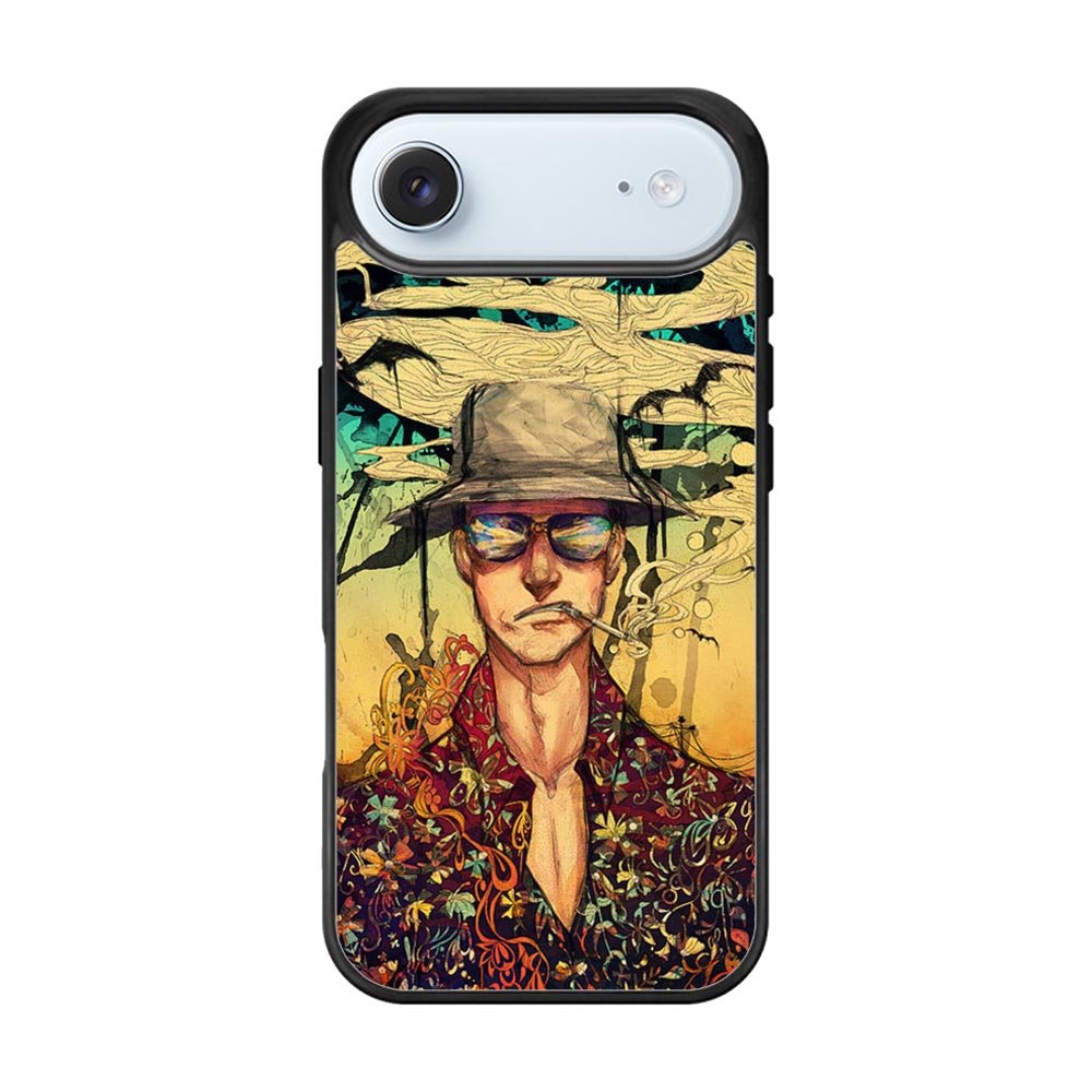 Man With Cigarette iPhone Air Case QC10483