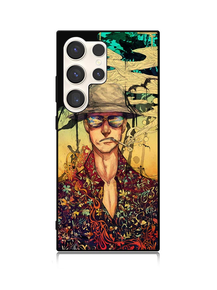 Man With Cigarette Samsung Galaxy S25 Ultra 5G Case QC10483
