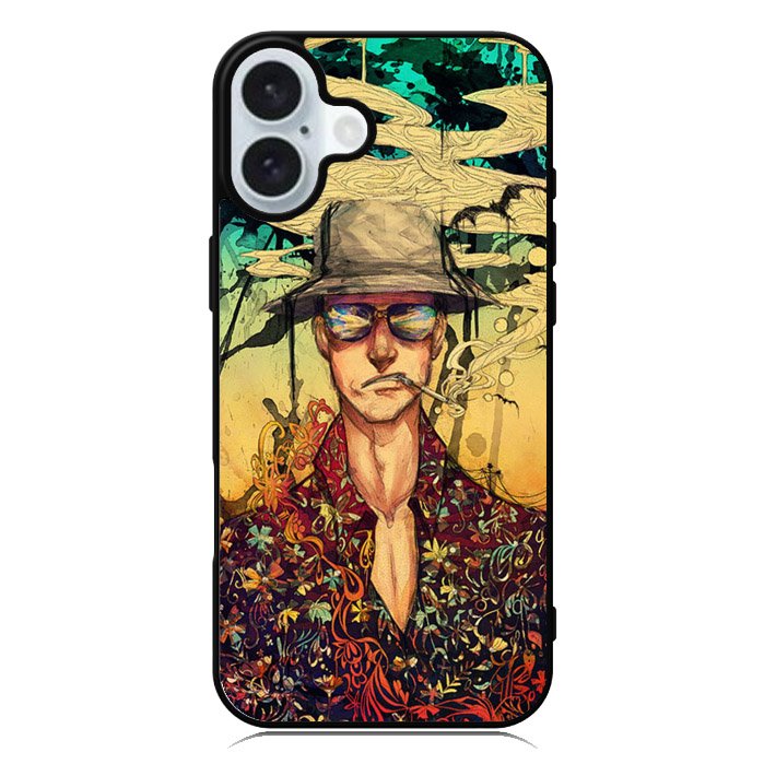Man With Cigarette iPhone 16 Case QC10483