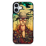 Man With Cigarette iPhone 16 Plus Case QC10483