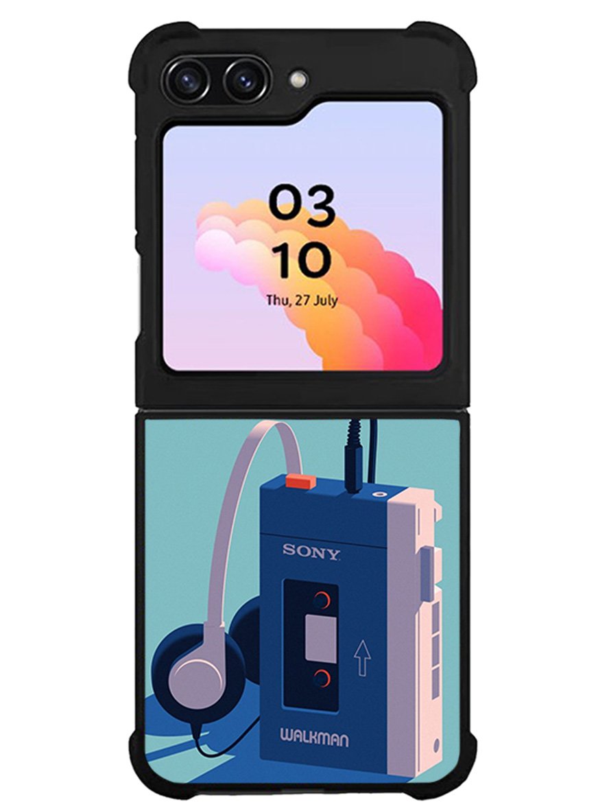 Sony Walkman Samsung Galaxy Z Flip 5 5G 2023 Case OV10214