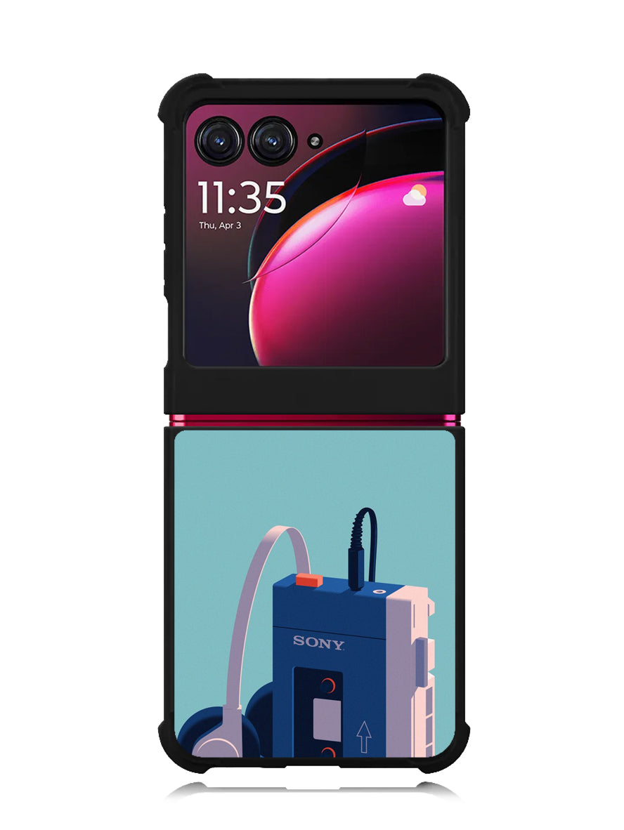 Sony Walkman Motorola Moto Razr Plus 2023 , Moto Razr+ 2023 Case OV10214