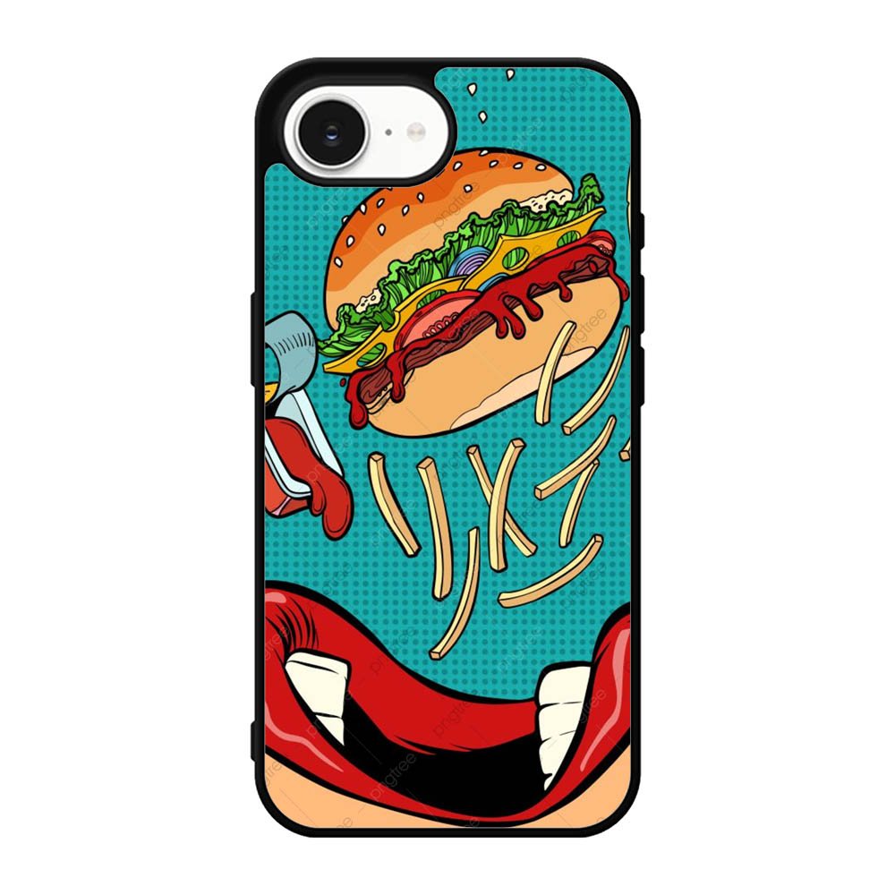 Burger iPhone 17e Case OV10340