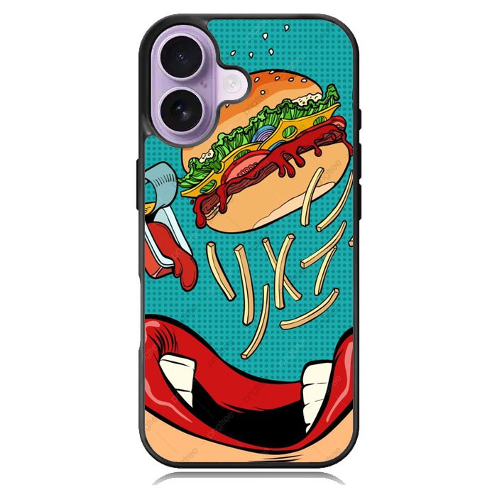 Burger iPhone 17 Case OV10340