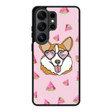 Corgi Watermelon FLB0428 Samsung Galaxy S26 Ultra Case