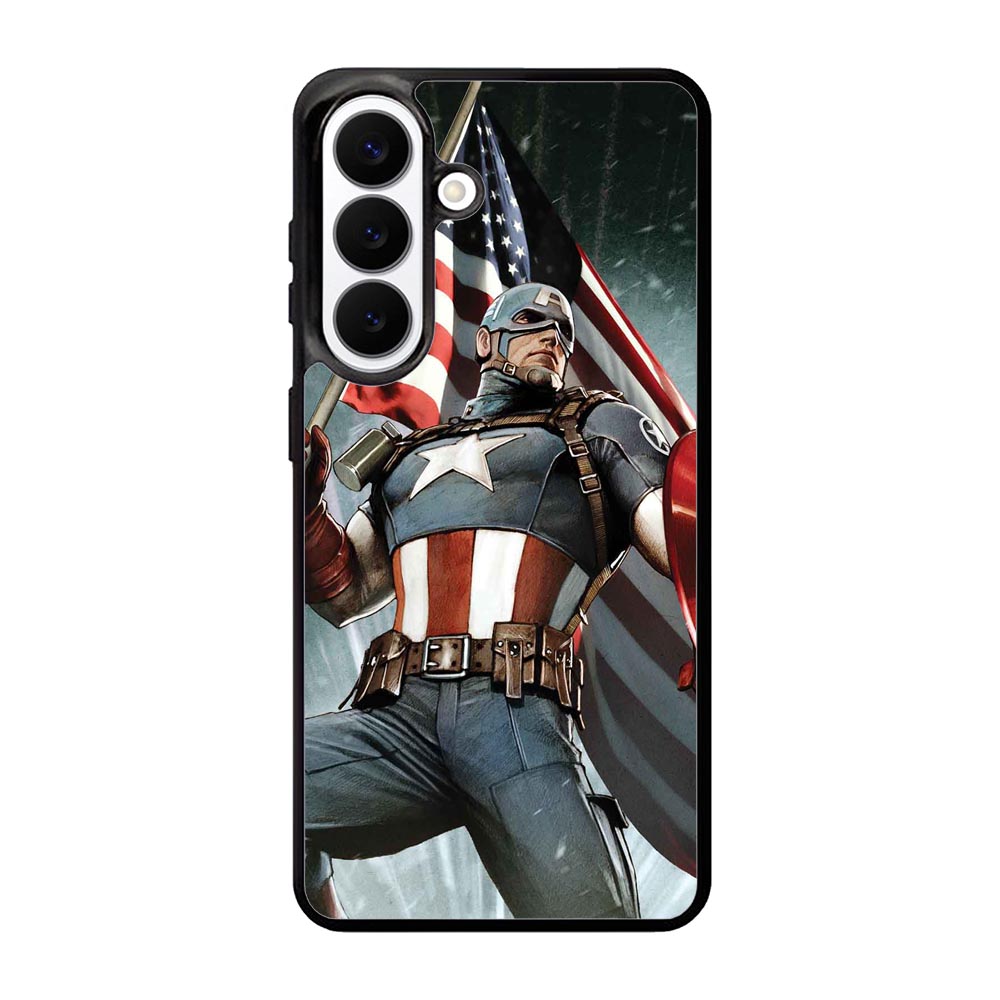 Captain America Cover Samsung Galaxy S26 Plus Case QC0544