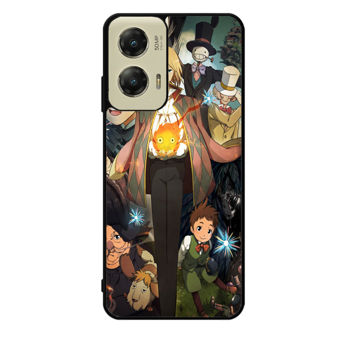 Studio Ghibli HowlS Moving Castle Motorola Moto G Stylus 5G 2024 Case