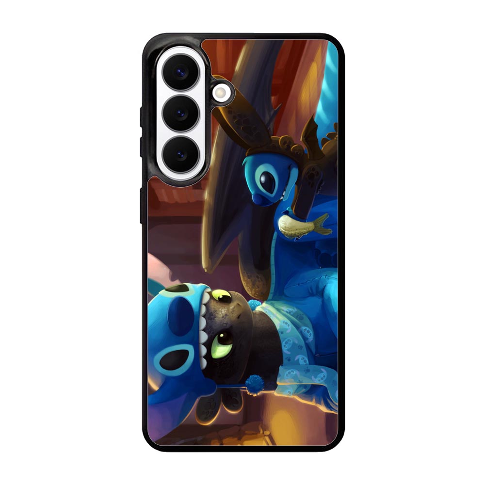 Toothless and Stitch Parody Samsung Galaxy S26 Plus Case QC0550