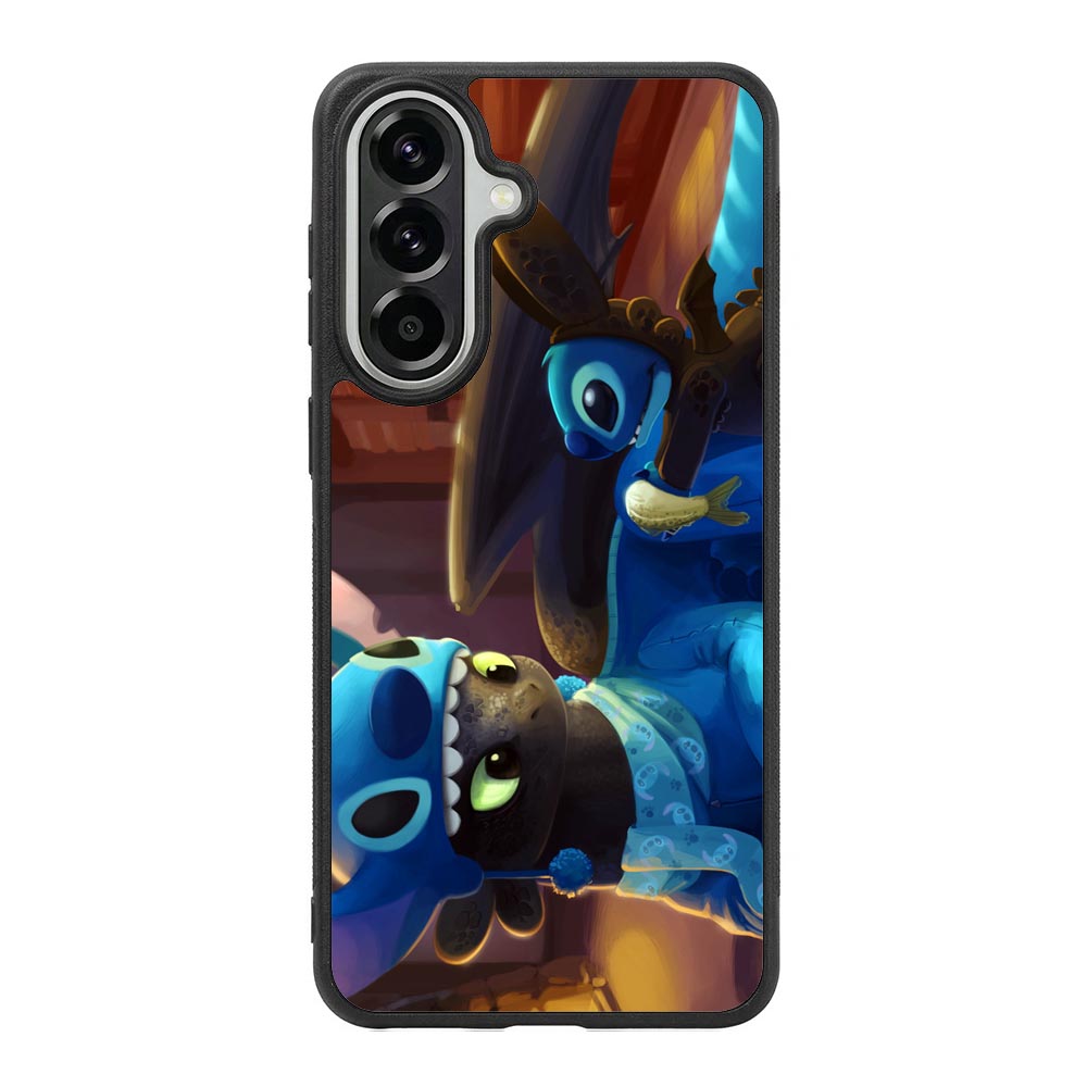Toothless and Stitch Parody Samsung Galaxy A57 Case QC0550
