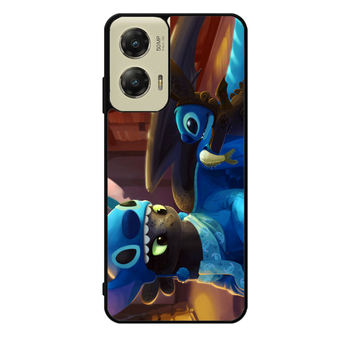 Toothless and Stitch Parody Motorola Moto G Stylus 5G 2024 Case OV0550