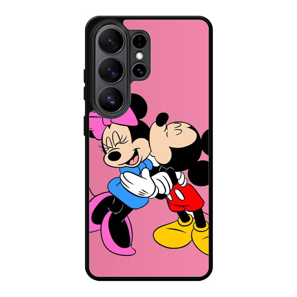 Romantic Mickey and Minnie Mouse Samsung Galaxy S26 Ultra Case QC2667