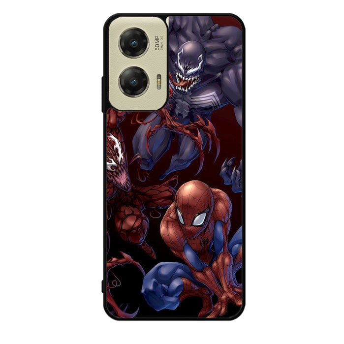 Spiderman Venom Carnage Back Motorola Moto G Stylus 5G 2024 Case OV0573