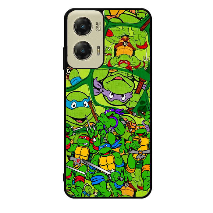 Teenage Mutant Ninja Turtles Collage 1st Motorola Moto G Stylus 5G 2024 Case