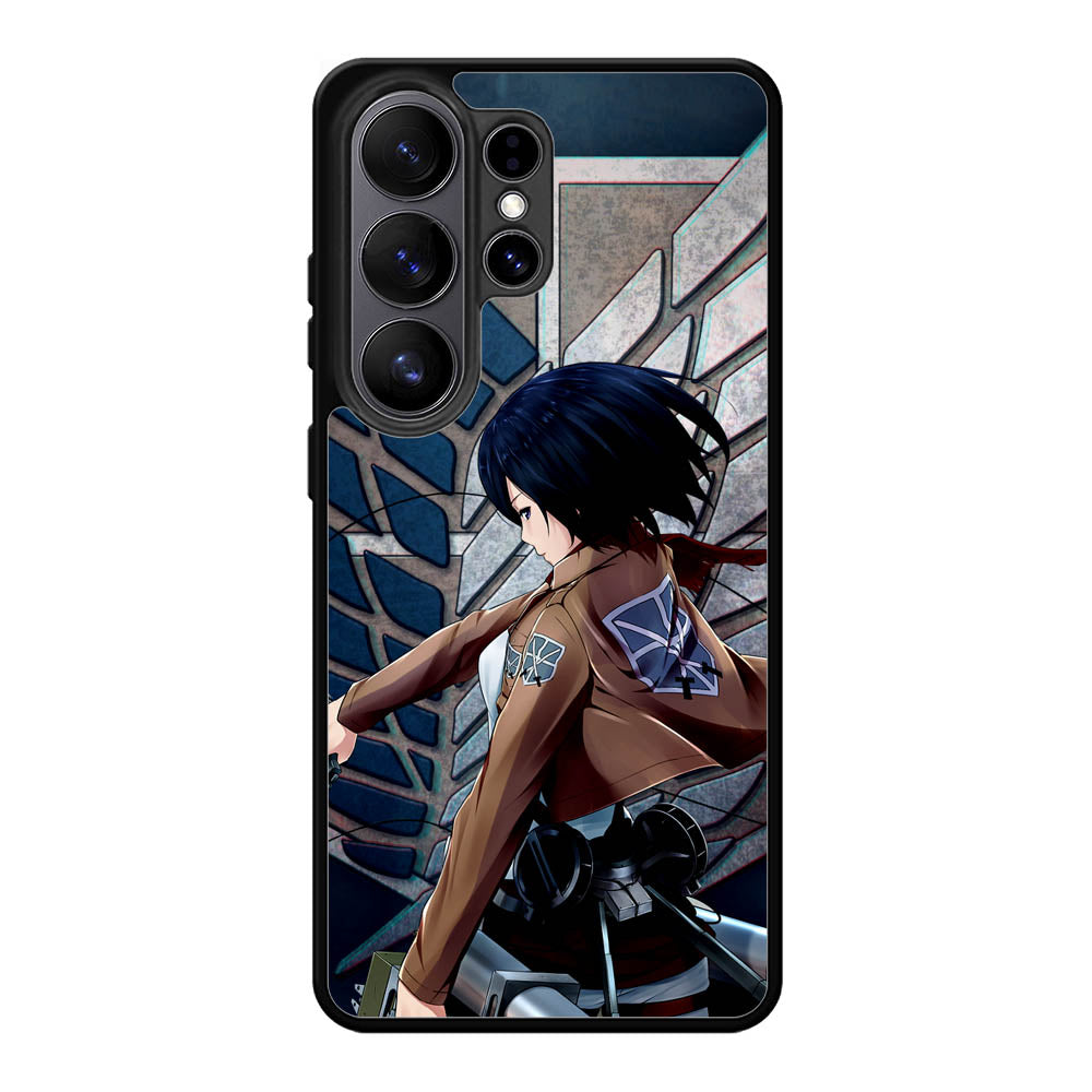 Attack on Titan Mikasa Samsung Galaxy S26 Ultra Case OV0618