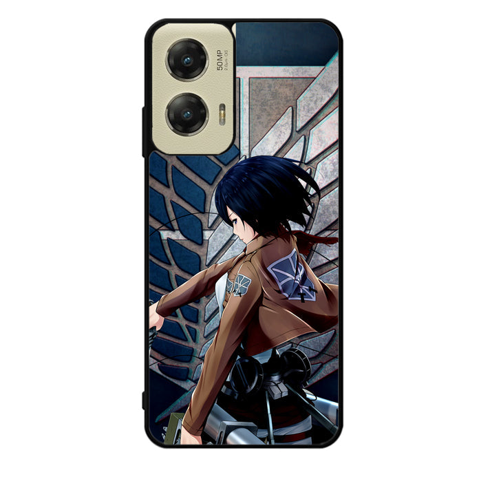 Attack on Titan Mikasa Motorola Moto G Stylus 5G 2024 Case OV0618