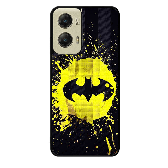 Batman Logo Yellow Motorola Moto G Stylus 5G 2024 Case OV0633