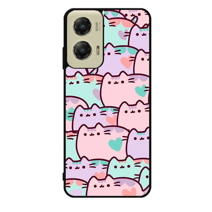 pusheen pattern Motorola Moto G Stylus 5G 2024 Case OV0482