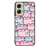 pusheen pattern Motorola Moto G Stylus 5G 2024 Case OV0482