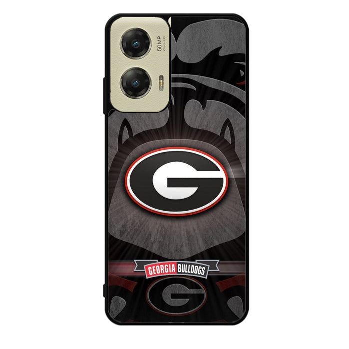 university georgia bulldogs Logo 1st Motorola Moto G Stylus 5G 2024 Case
