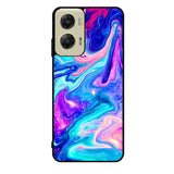Neon Paint Mixture Motorola Moto G Stylus 5G 2024 Case OV3148