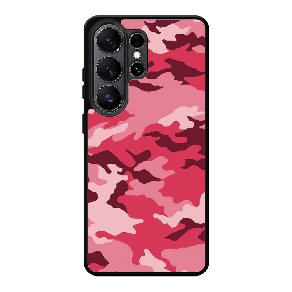 Pink Camouflage Samsung Galaxy S26 Ultra Case OV7966