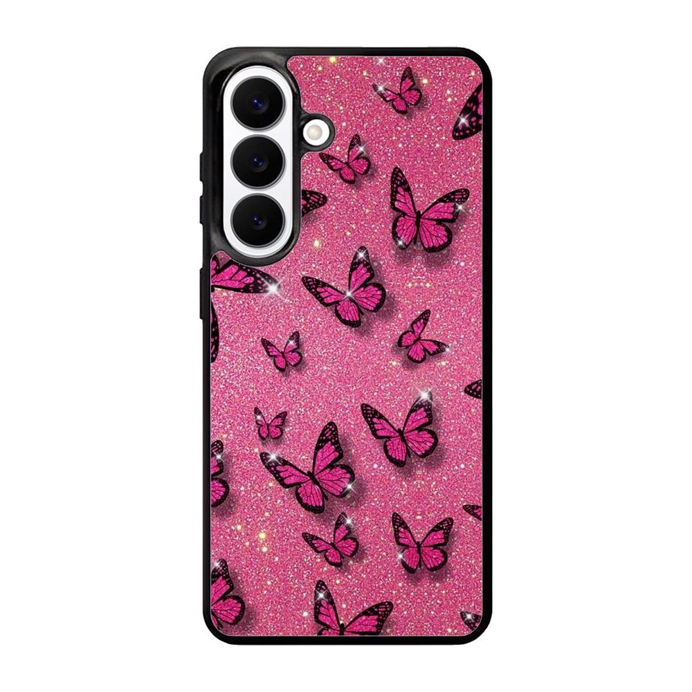 butterfly glitter Samsung Galaxy S26 Plus Case