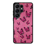 butterfly glitter Samsung Galaxy S26 Ultra Case