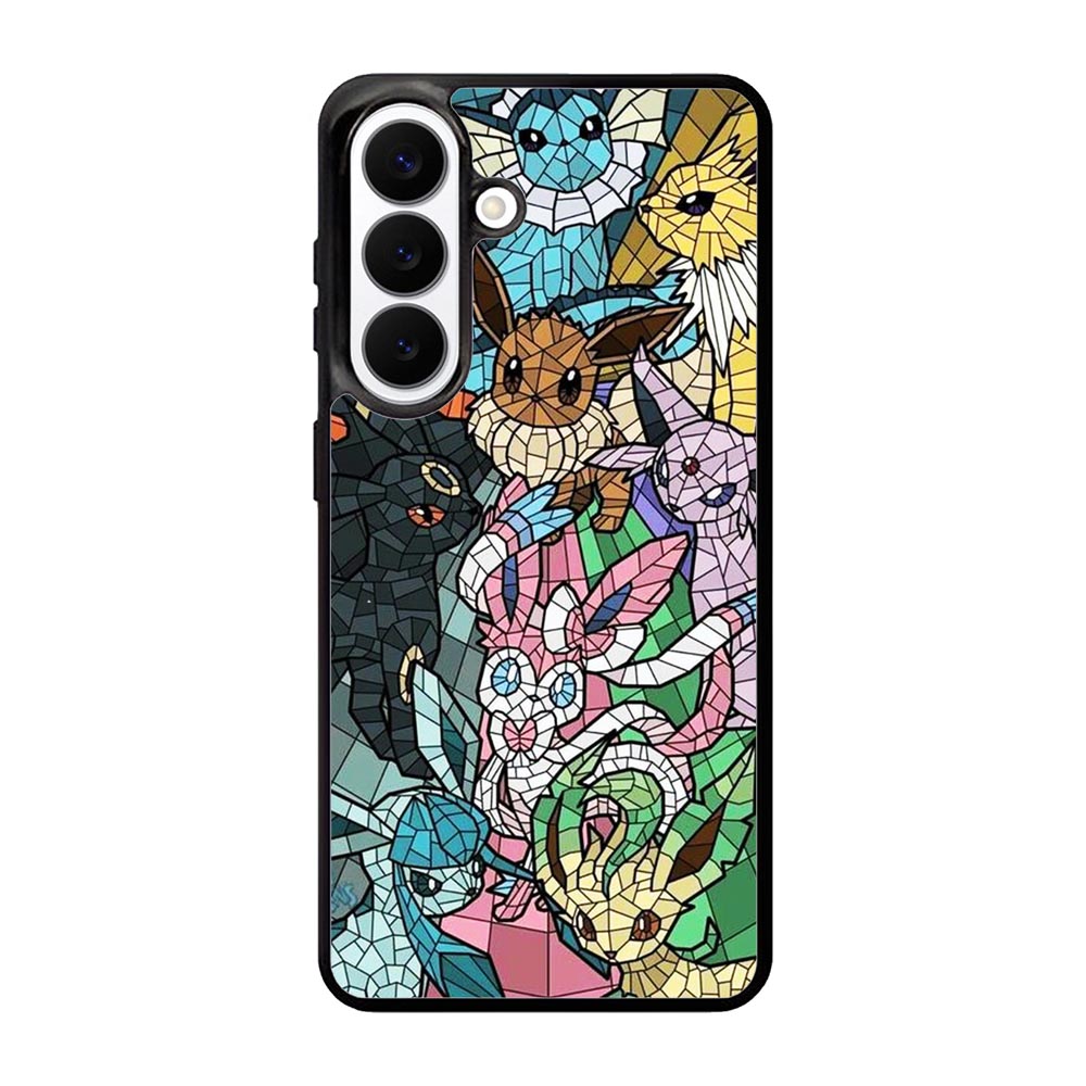 Pokemon Stained Glass Samsung Galaxy S26 Plus Case