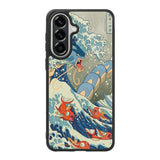 The Great Red Wave Samsung Galaxy A57 Case