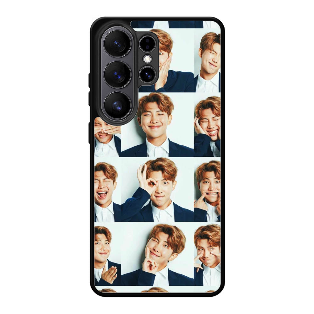 BTS Rapmonster Photo Collage Samsung Galaxy S26 Ultra Case QC9701