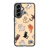 Happy Cat day Samsung Galaxy A37 Case OV9714