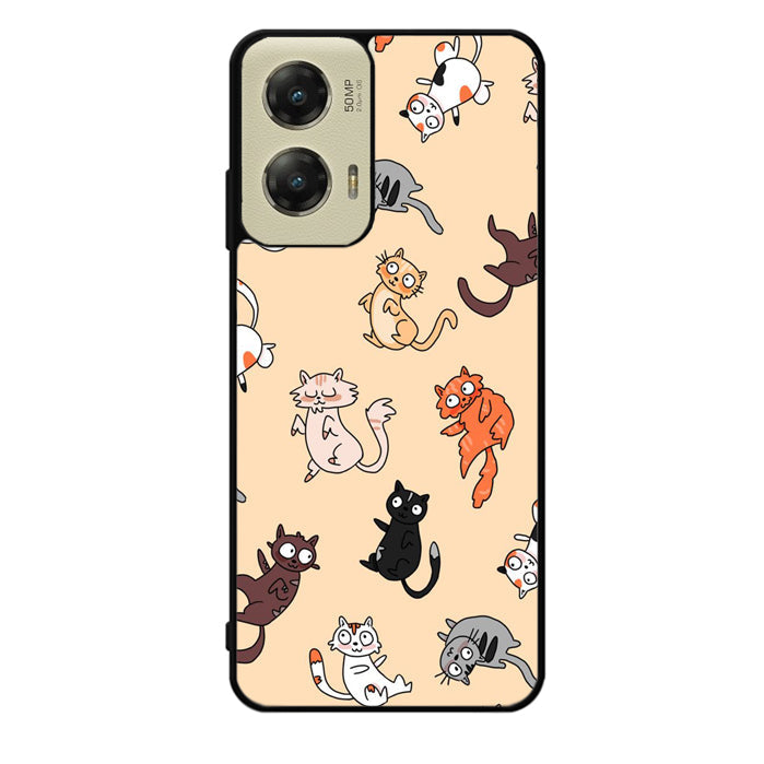 Happy Cat day Motorola Moto G Stylus 5G 2024 Case OV9714