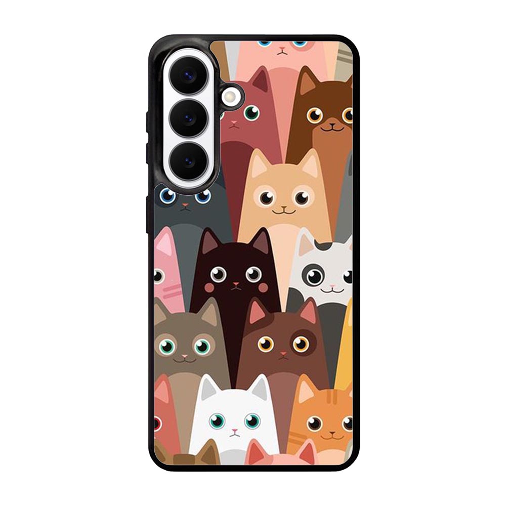 Cute funny cat Samsung Galaxy S26 Plus Case QC9707