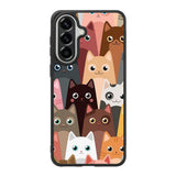 Cute funny cat Samsung Galaxy A57 Case QC9707