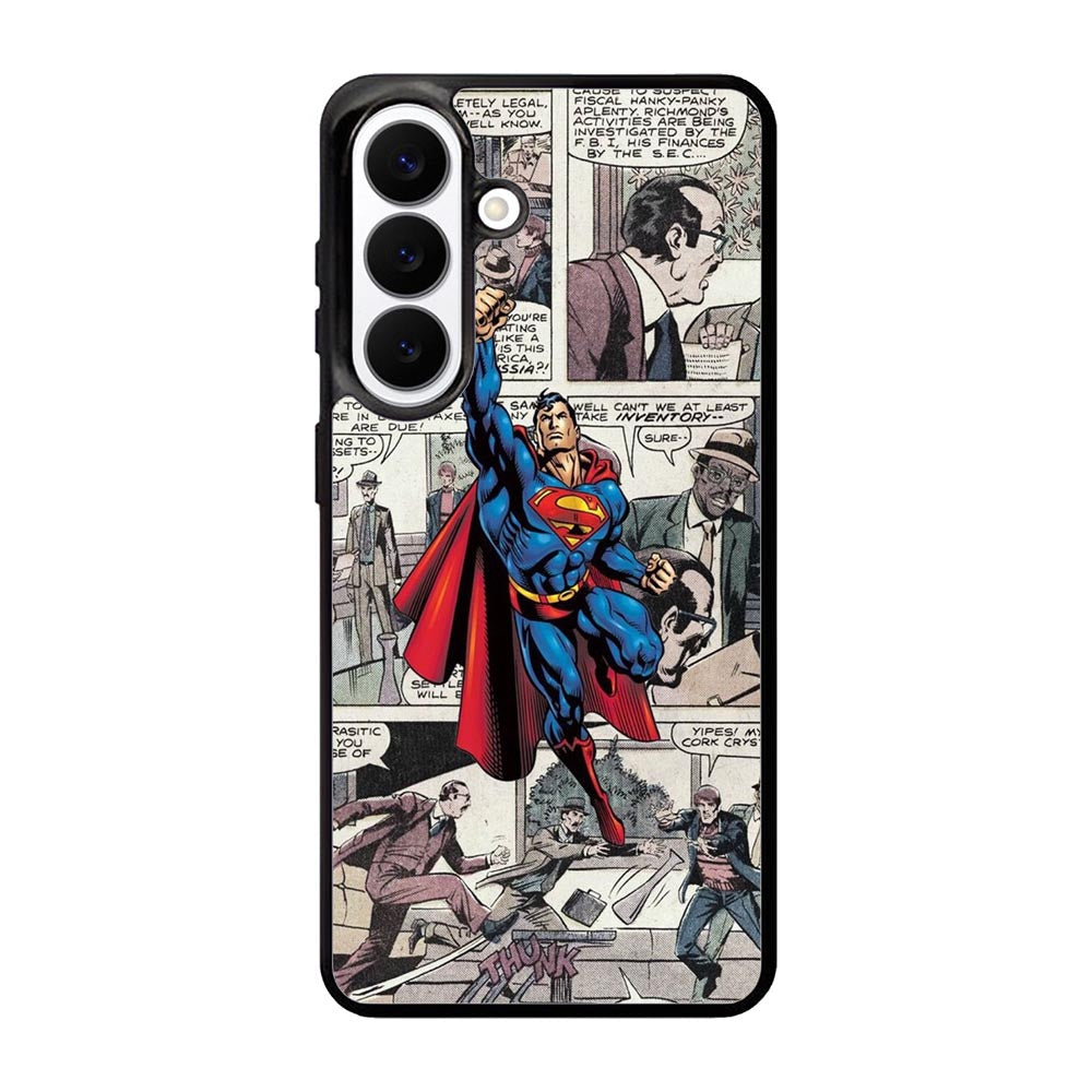 superman comic Samsung Galaxy S26 Plus Case OV9689