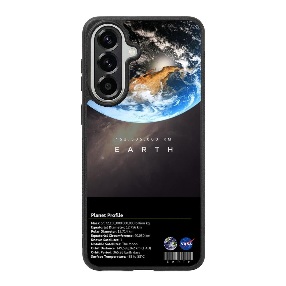 Space Facts Earth Samsung Galaxy A37 Case OV9685