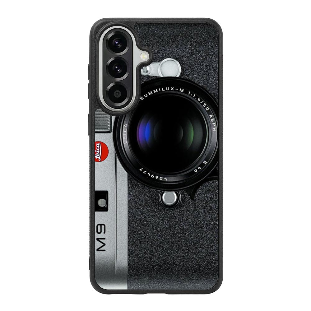 Black M9 Leica Camera Samsung Galaxy A57 Case