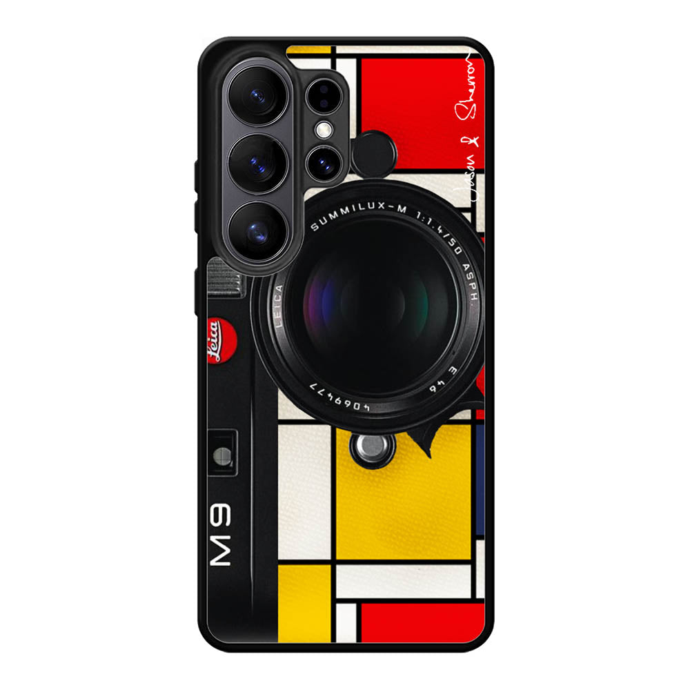 Black M9 Leica Camera Samsung Galaxy S26 Ultra Case OV9769