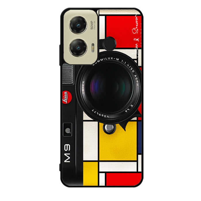 Black M9 Leica Camera Motorola Moto G Stylus 5G 2024 Case OV9769