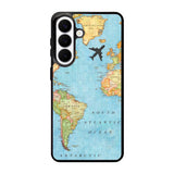 World Map Samsung Galaxy S26 Plus Case OV9733