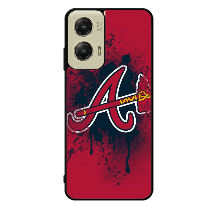 atlanta braves 4th Motorola Moto G Stylus 5G 2024 Case