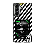 Black and white Samsung Galaxy A37 Case OV8752