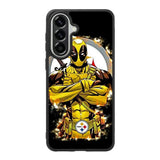 Pittsburgh Steelers Deadpool Samsung Galaxy A57 Case