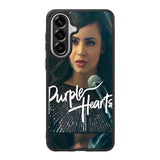 Purple Hearts Samsung Galaxy A57 Case OV10799