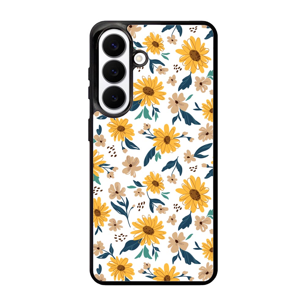 Sunflowers Pattern Samsung Galaxy S26 Plus Case OV10448