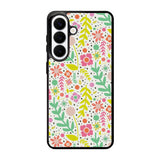 Floral pattern Samsung Galaxy S26 Plus Case OV10568